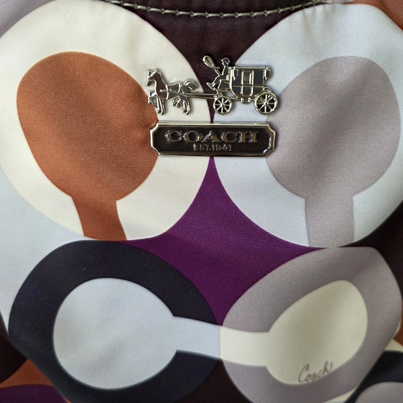 Coach Multicolor Signature Tote Bag - Picture 3 of 13